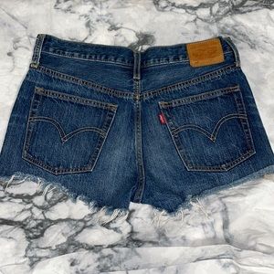 Levi’s Mid Waisted Denim Shorts